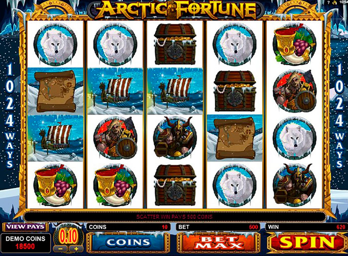 The slot machine about Vikings