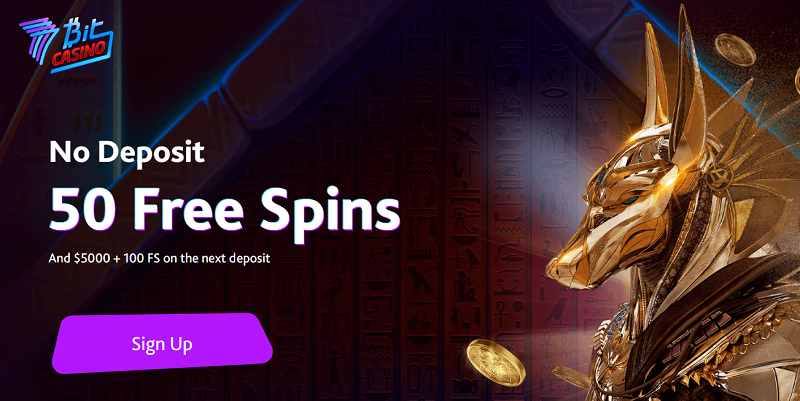 Welcome free spins at 7Bit Casino 